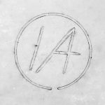 Circular concept sketch for IA Logo