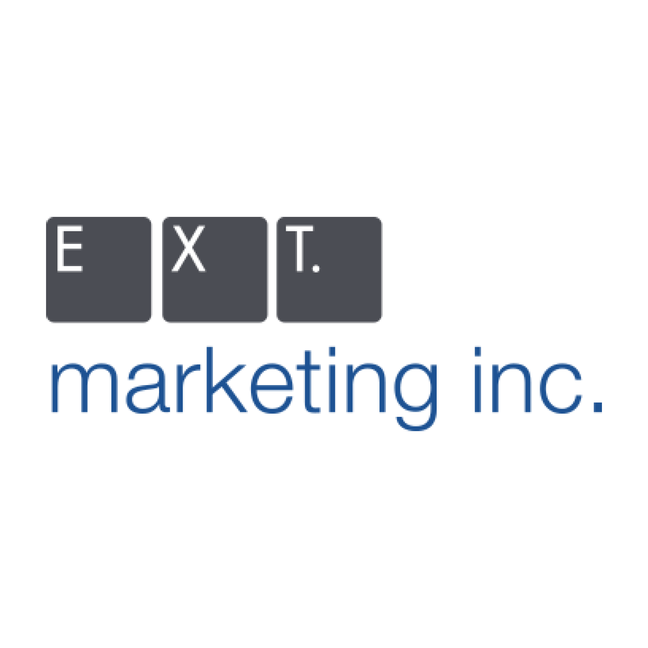EXT. Marketing Inc. Logo