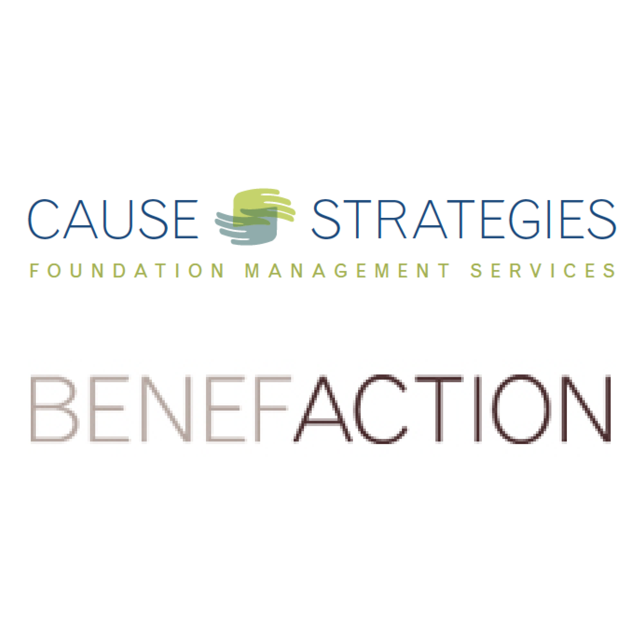 Cuase Strategies and BenefAction Logos